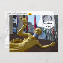 Prometheus, Denken Sie an Sie - Postkarte