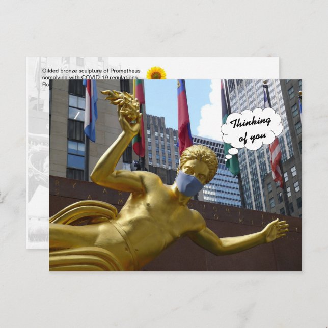 Prometheus, Denken Sie an Sie - Postkarte (Vorne/Hinten)