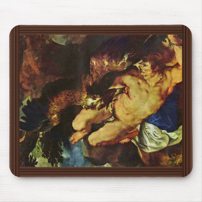 PROMETHEUS gesprungen von Rubens Peter Paul Mousepad (Vorne)