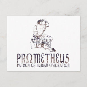 Prometheus Postkarte
