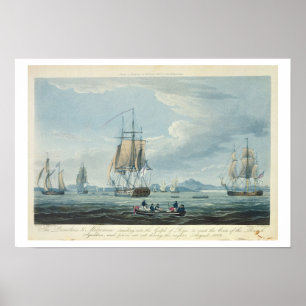 Prometheus und das Melpomene im Golf von Riga Poster