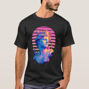 Prometheus Vaporwave Ästhetik Griechischer Gott Re T-Shirt