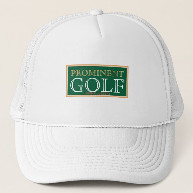 PROMINENT GOLF TRUCKER HAT TRUCKERKAPPE (Vorderseite)