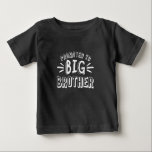 Promoted Big Brother Family Siblings Funny Gift Baby T-shirt<br><div class="desc">Promoted Big Brother Family Siblings Funny Gift</div>