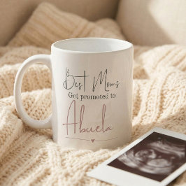 Promoted to Abuela Gift Pregnancy Announcement Kaffeetasse