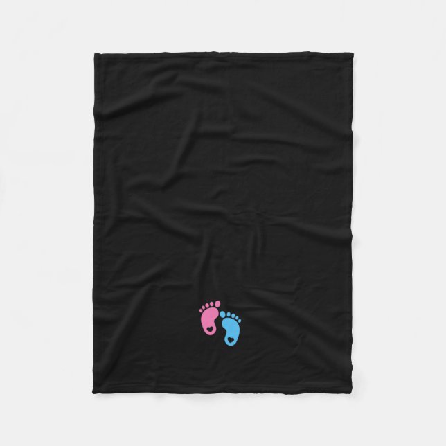 Promoted To Auntie 2025 New Aunty First Time Aunt  Fleecedecke (Vorderseite)