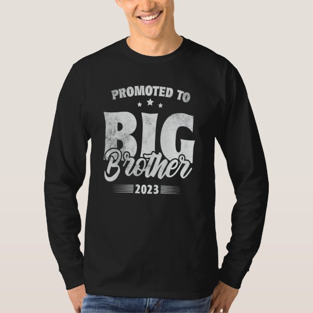 Promoted To Big Brother Soon To Be Big Brother 202 T-Shirt (Vorderseite)