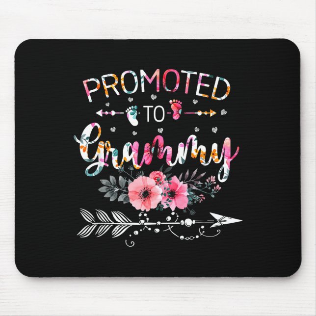 Promoted To Grammy Announcement Funny New Grammy M Mousepad (Vorne)