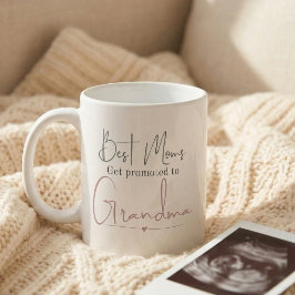 Promoted to Grandma Gift Pregnancy Announcement Kaffeetasse