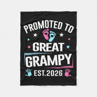 Promoted To Great Grampy Est 2026 Pregnancy Announ Fleecedecke