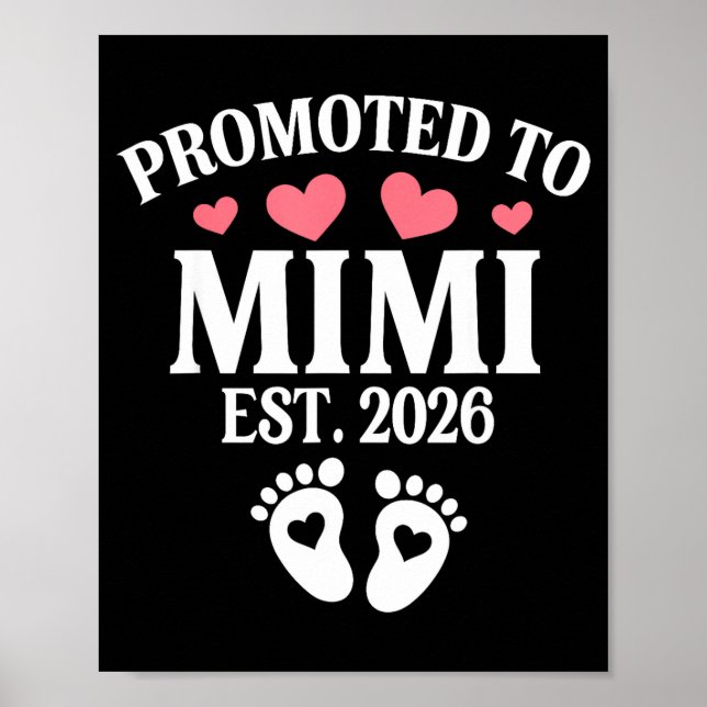 Promoted To Mimi 2026 Proud Mimi 2026 Announcement Poster (Vorne)