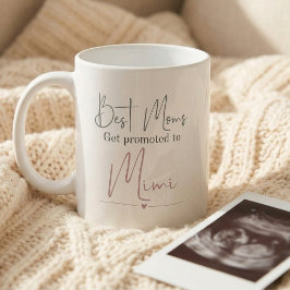 Promoted to Mimi Gift Pregnancy Announcement Kaffeetasse