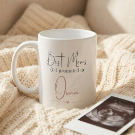 Promoted to Oma Gift Pregnancy Announcement Kaffeetasse