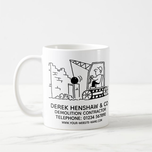 Promotion-Kaffee-Tasse durch den Zerlegungsunterne Kaffeetasse (Links)