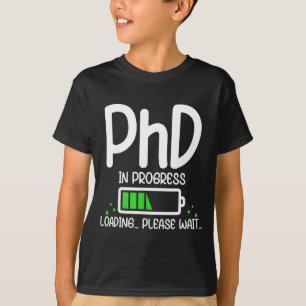 Promotion zum Dr. in Arbeit lustiger Abschlussjahr T-Shirt
