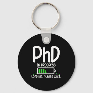 Promotion zum PhD in Arbeit lustige Abschlussklass Schlüsselanhänger