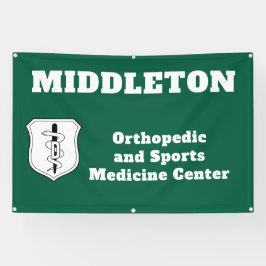 Promotional Business Banner with Logo