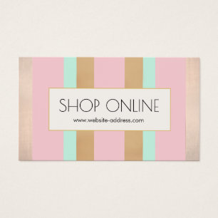 Promotional Ecommerce Einsatz Pink, Rose Gold
