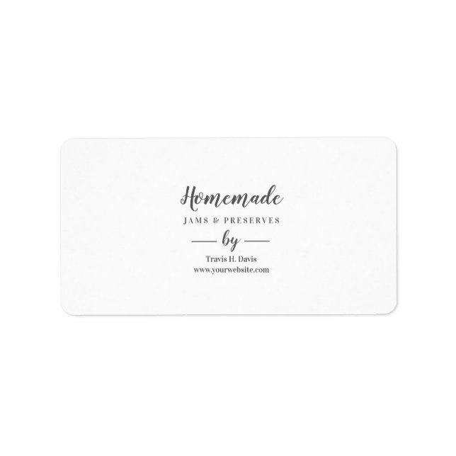 Promotional Small Honey Business  Adressaufkleber (Vorne)