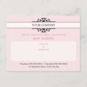 PROMOTIONELLE POSTKARTE: Göttlich 4A Postkarte