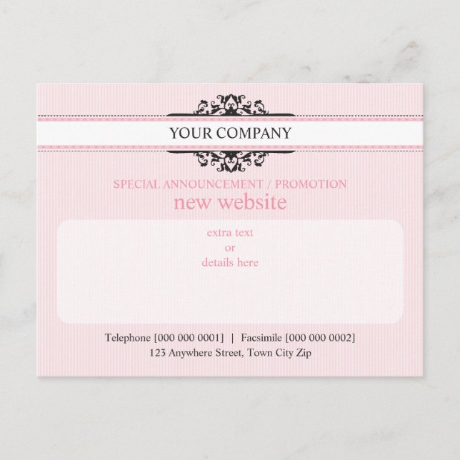 PROMOTIONELLE POSTKARTE: Göttlich 4A Postkarte (Vorderseite)