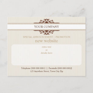 PROMOTIONELLE POSTKARTE: Göttliche 1A Postkarte