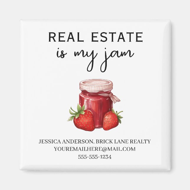 Promotions Real Anwesen ist mein Jam Realty Magnet (Vorne)