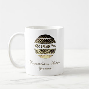 Promotionsfeier zur Doktorwürde Kaffeetasse