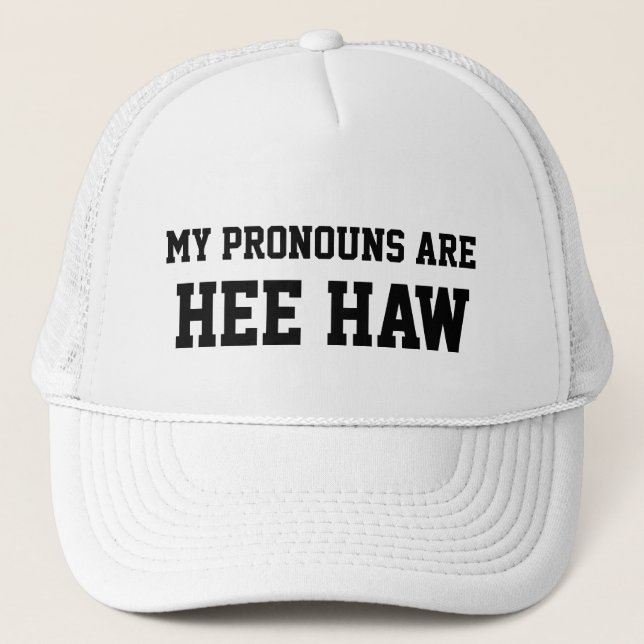 Promouns Trucker Hat Truckerkappe (Vorderseite)