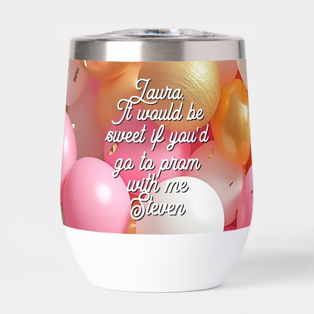 Promposal | Go to Prom with Me | Gold and Black (Vorderseite)