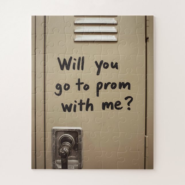 Promposal | Go to Prom with Me Question Photo Puzzle (Vertikal)