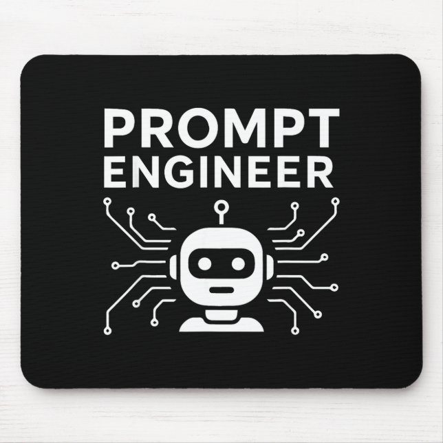 Prompt Engineer Apparel Funny Ai Tech Humor Gift  Mousepad (Vorne)