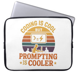 Prompting Kühlerhülle | Tech Humor Laptopschutzhülle