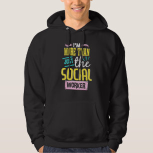 Promulierte Sozialarbeiter Frauen Hoodie