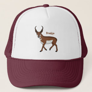 Pronghorn-Antiope-Cartoon Truckerkappe