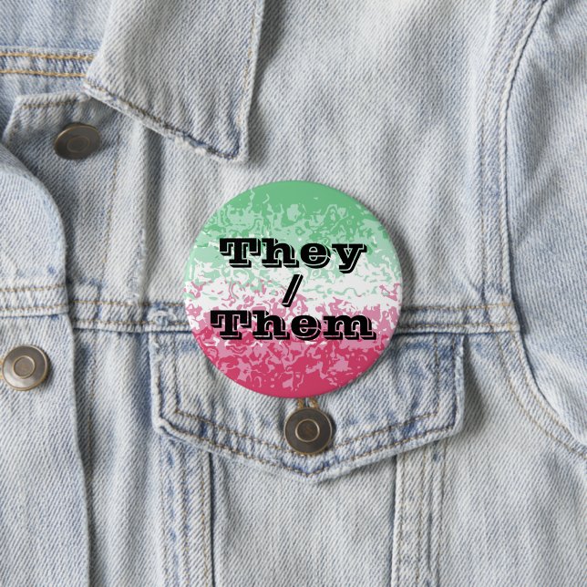 Pronoun Abrosexual Stolz Button (Beispiel)