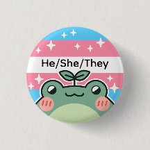 Pronoun Transgender-Flag-Frosch