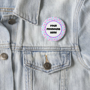 PRONOUNS: Regenbogensprinkles Androgyne-Pride-Flag Button