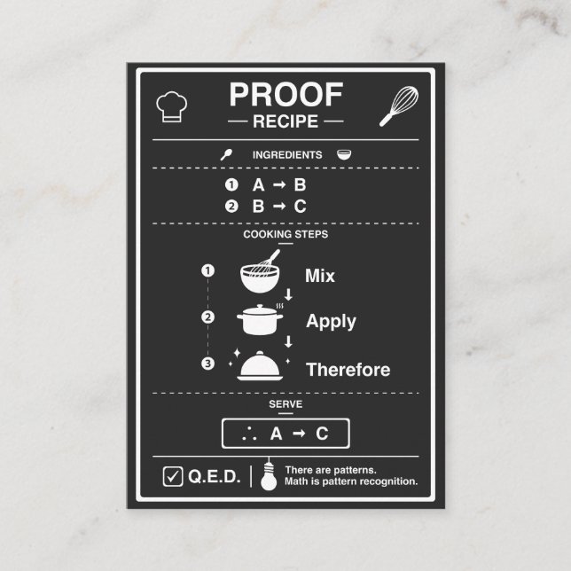PROOF VISITENKARTE (Vorderseite)
