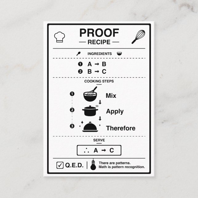 PROOF VISITENKARTE (Vorderseite)