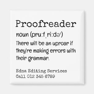 PROOFREADER Spaß dort sind sie ihr Grammatikgesche Magnet