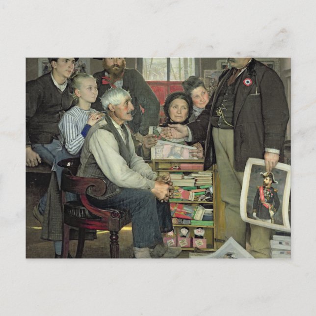 Propaganda, 1889 postkarte (Vorderseite)