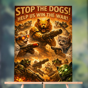 Propaganda nach dem Krieg Propagandaplakat Acrylschild