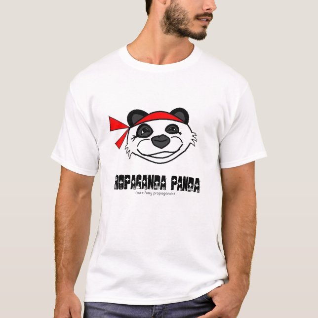 PROPAGANDA-PANDA T-Shirt (Vorderseite)