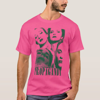 Propaganda Retro Stil Original Lüfterdesign T-Shirt