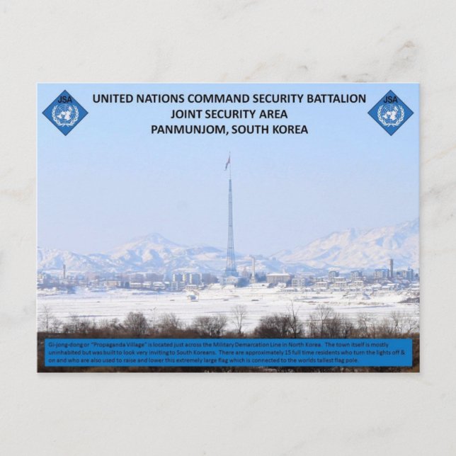 Propaganda Village Postkarte (Vorderseite)