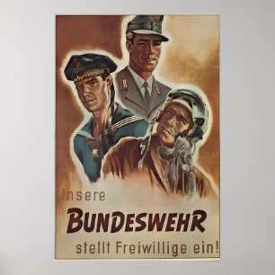 Propagandaplakat Westdeutschland Wir sind Poster