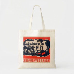 Propagandavorsitzender der Kommunisten Mao Stalin Tragetasche