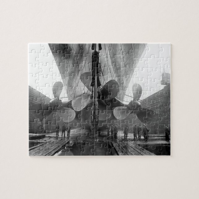 Propeller der Titanic Puzzle (Horizontal)