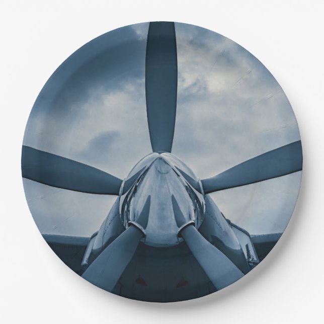 Propeller frei! pappteller (Vorderseite)
